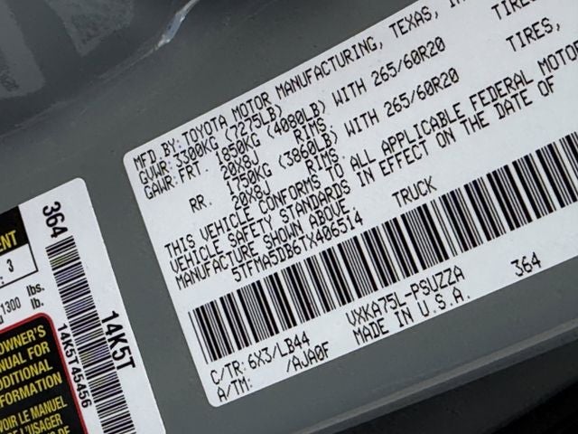 2026 Toyota Tundra 1794 Edition