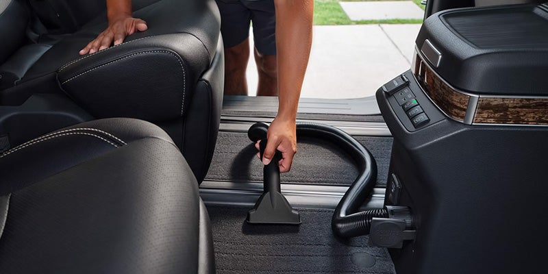 Aspiradora integrada