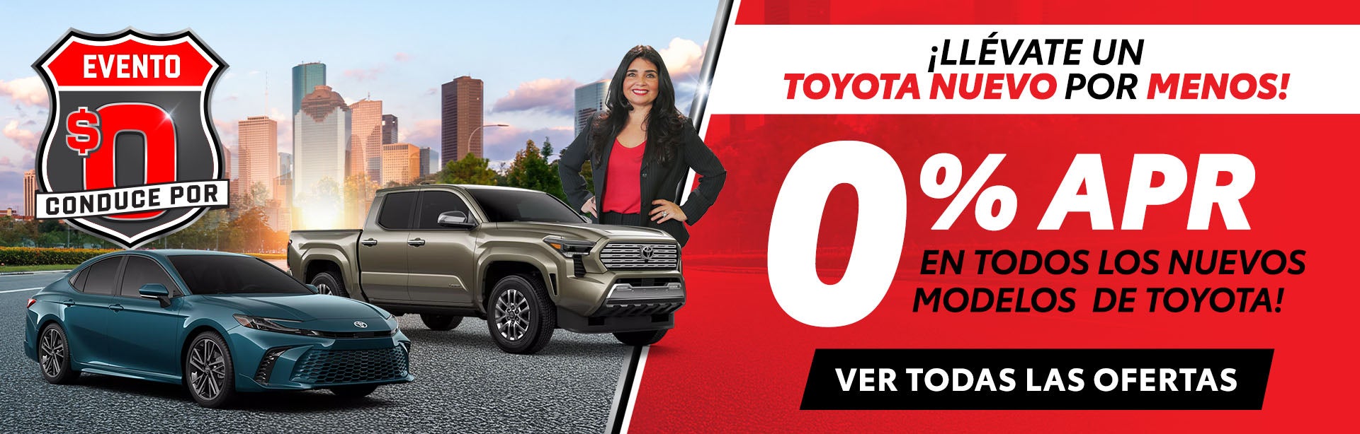 Conduce por Zero Dolares Evento